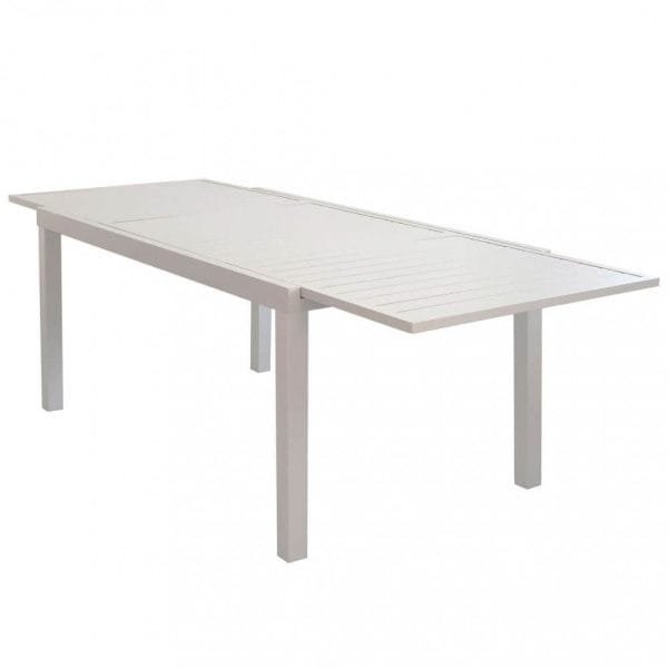 Tavolo per esterno allungabile in alluminio cm 160/240x90 - Homegardenline